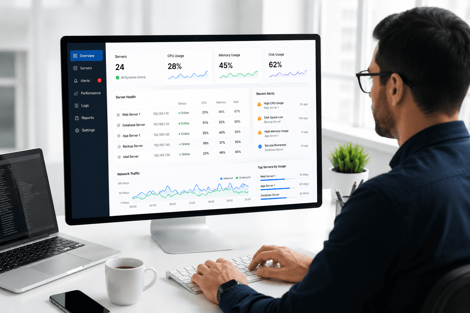 Proactive Server Monitoring to Prevent Outages